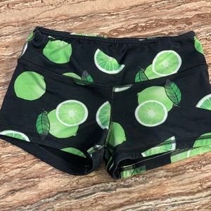 Fleo Lime shorts